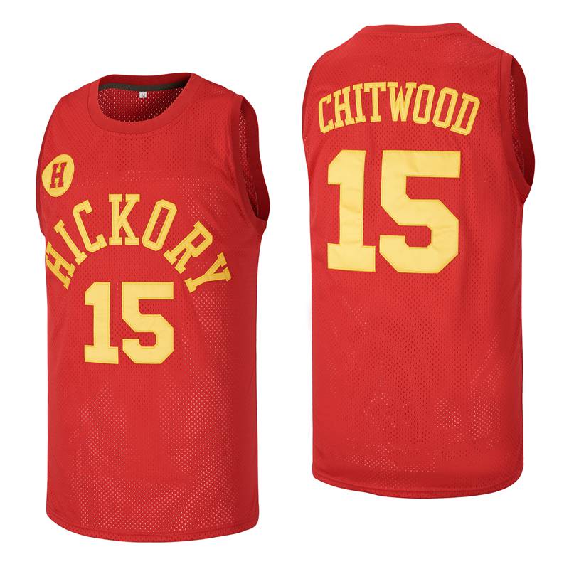 Jimmy Chitwood #15 Hickory Hoosiers High School Basketball Jersey