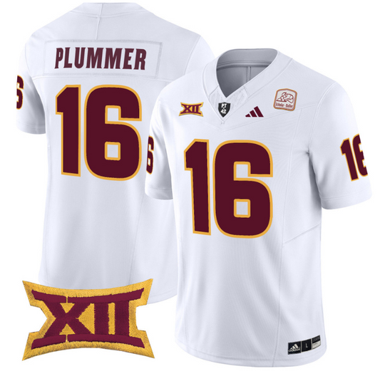 Jake Plummer Jersey #16 Arizona State Sun Devils Vapor Limited College Football White