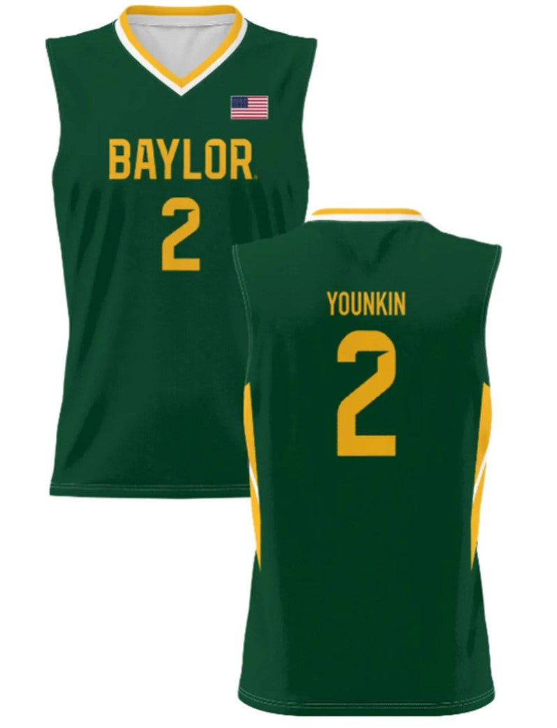 Jake Younkin Jersey Baylor Bears College Basketball #2