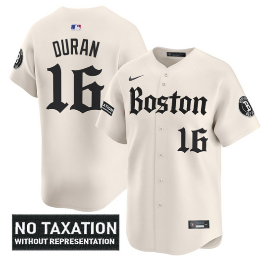 Jarren Duran Jersey #16 Boston Red Sox Retro Newspaper Edition Vapor Premier Limited Stitched