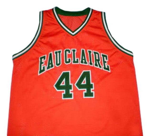 Jermaine O'Neal Jersey #44 Eau Claire High School Basketball Sewn Orange