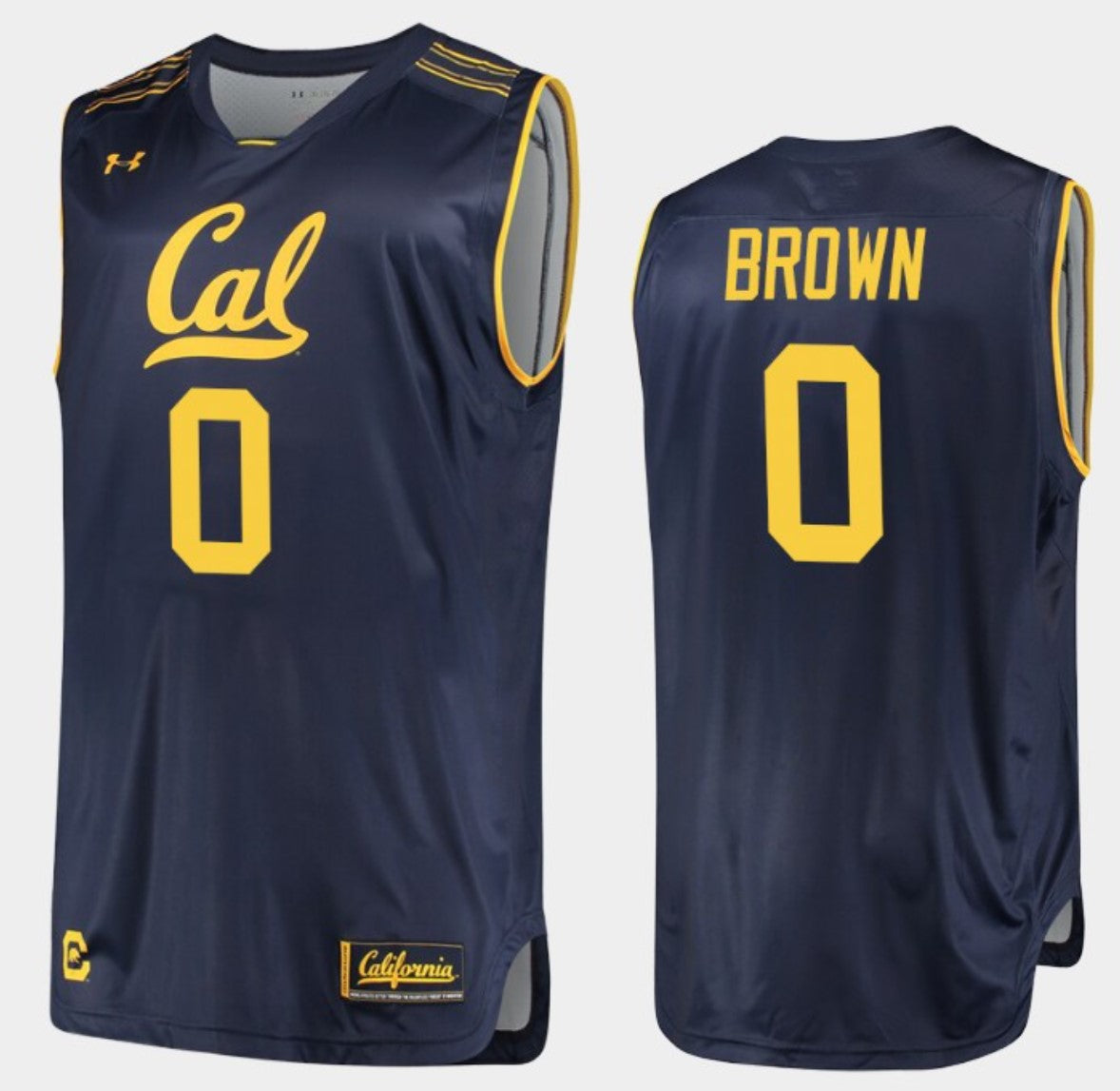Jaylen Brown Jersey California Golden Bears College Basketball Navy #0