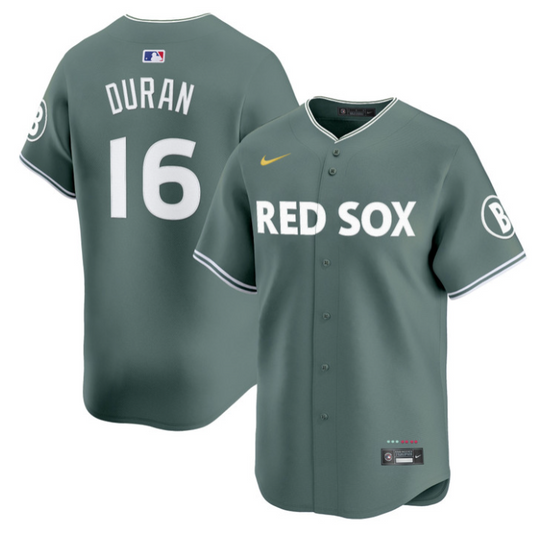 Jarren Duran Jersey #16 Boston Red Sox 2025 City Connect Vapor Premier Limited Stitched Green