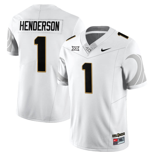 Ja'Cari Henderson Jersey #1 UCF Football 2025 Core Uniforms Stitched White