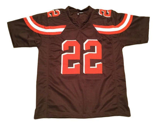 Jabrill Peppers Jersey #22 Custom Unsigned Football Stitched Brown