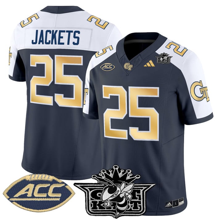 Jackets Jersey #25 Outkast Georgia Tech Yellow Jackets 2025 Stitched
