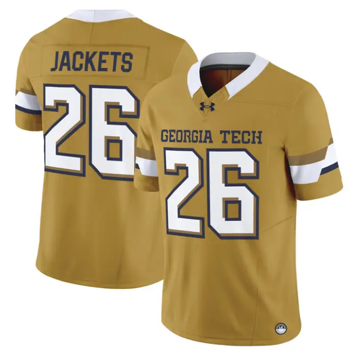 Jackets Jersey #26 Georgia Tech Yellow Jackets 2026 Vapor Limited Stitched