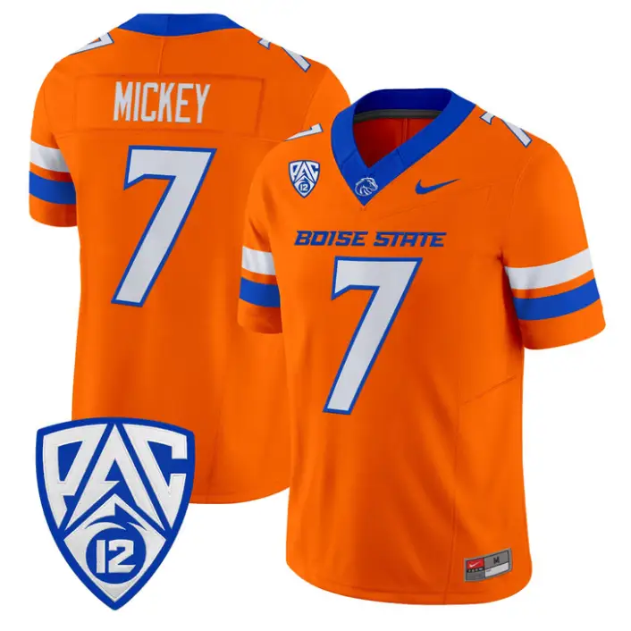 Jaden Mickey Jersey #7 Boise State Broncos 2026 Vapor Limited Stitched