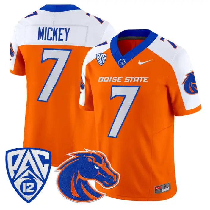 Jaden Mickey Jersey #7 Boise State Broncos 2026 Vapor Limited Stitched