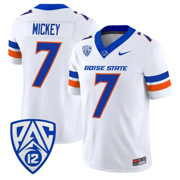Jaden Mickey Jersey #7 Boise State Broncos 2026 Vapor Limited Stitched