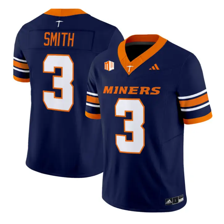 Jaden Smith Jersey #3 UTEP Miners 2016 Vapor Limited Stitched