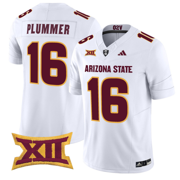 Jake Plummer Jersey #16 Arizona State Sun Devils 2025 Limited Stitched White