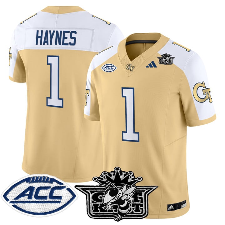 Jamal Haynes Jersey #1 Outkast Georgia Tech Yellow Jackets 2025