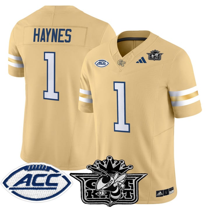 Jamal Haynes Jersey #1 Outkast Georgia Tech Yellow Jackets 2025