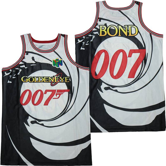 James Bond 007 Goldeneye Basketball Jersey