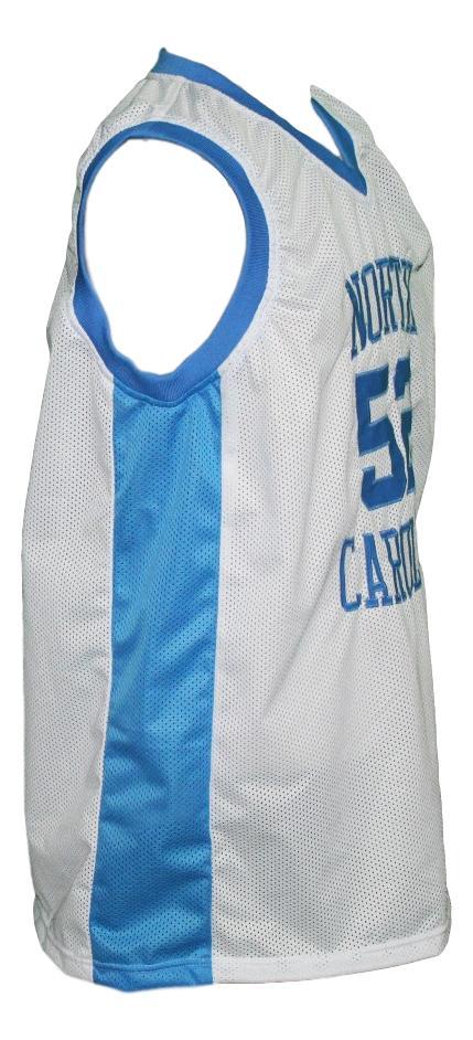 James Worthy Jersey #52 North Carolina College Basketball Sewn White