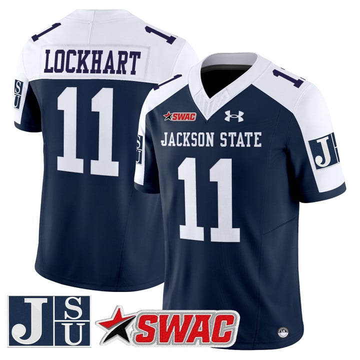 Jared Lockhart Jersey #11 Jackson State Tigers 2025 Limited Stitched