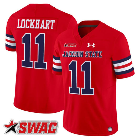 Jared Lockhart Jersey #11 Jackson State Tigers 2025 Limited Stitched