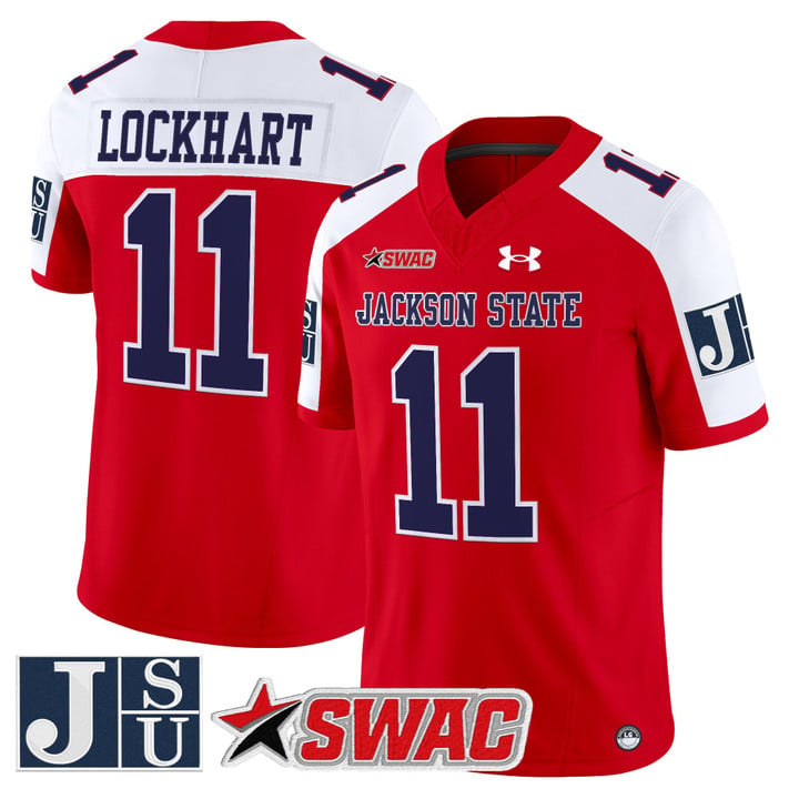 Jared Lockhart Jersey #11 Jackson State Tigers 2025 Limited Stitched