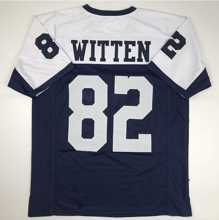 Jason Witten Jersey Dallas Cowboys Thanksgiving Custom Throwback Football