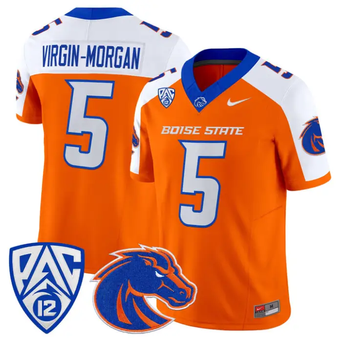 Jayden Virgin-Morgan Jersey #5 Boise State Broncos 2026 Vapor Stitched