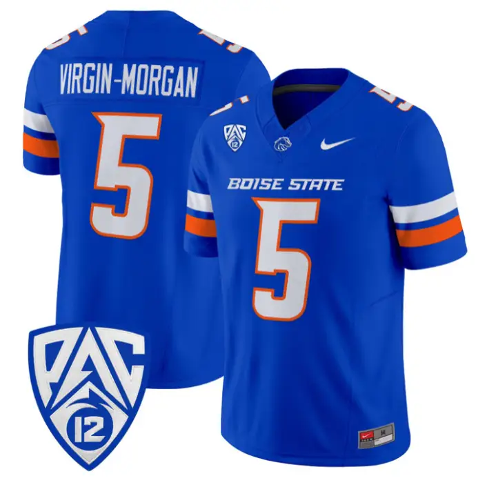 Jayden Virgin-Morgan Jersey #5 Boise State Broncos 2026 Vapor Stitched