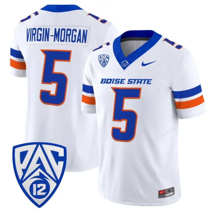 Jayden Virgin-Morgan Jersey #5 Boise State Broncos 2026 Vapor Stitched