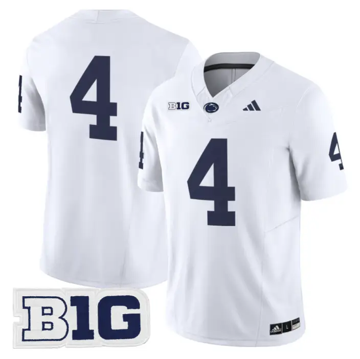 Jeremiah Cooper Jersey #1 Penn State 2026 No Name on Back Limited Stitched