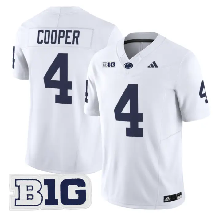 Jeremiah Cooper Jersey #4 Penn State Nittany 2026 Limited Stitched