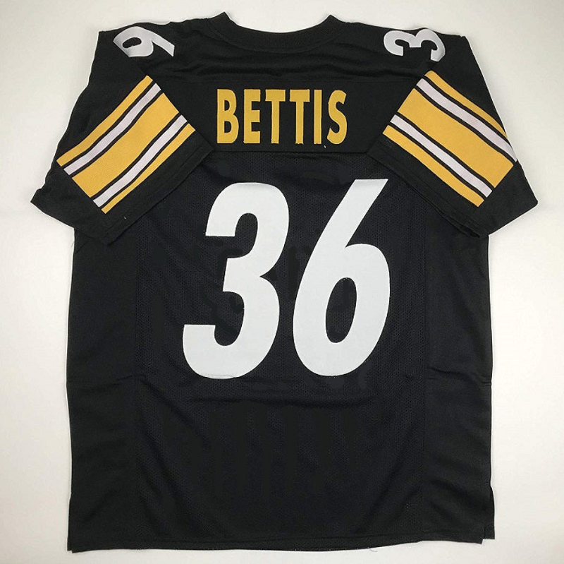 Jerome Bettis Jersey Pittsburgh Steelers Custom Throwback Football