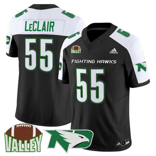 Jim LeClair Jersey #55 North Dakota Fighting Hawks 2025 Stitched
