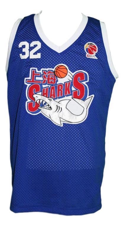 Jimmer Fredette Jersey #32 Shanghai Sharks Basketball Blue