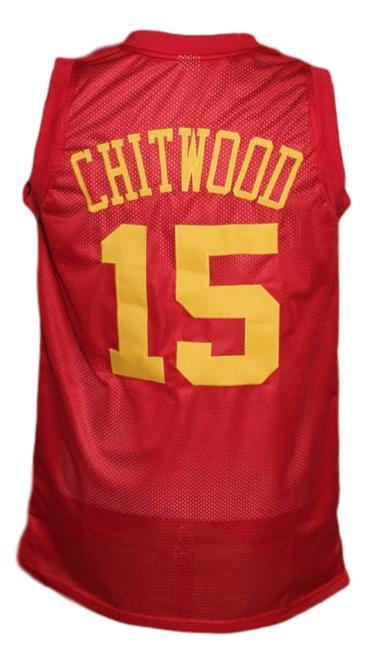 Jimmy Chitwood Jersey #15 Hickory Hoosiers Basketball Red