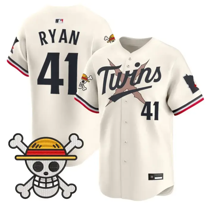 Joe Ryan Jersey #41 Minnesota Twins One Piece Premier Stitched