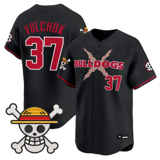 Joey Volchko Jersey #37 Georgia Bulldogs Baseball One Piece Premier Stitched
