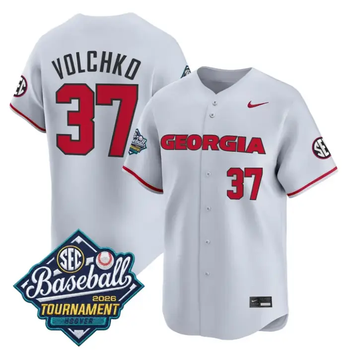 Joey Volchko Jersey #37 Georgia Bulldogs Softball Sec Tournament 2026