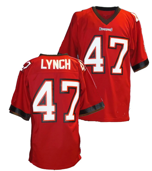 John Lynch Jersey Tampa Bay Buccaneers Custom Throwback Football