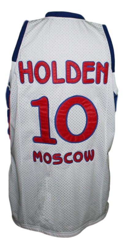 John Robert Holden Jersey  #10 CSKA Moscow Basketball White