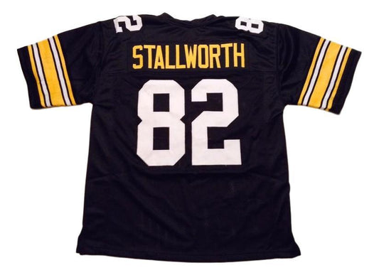 John Stallworth CUSTOM STITCHED Unsigned Football Jersey Black