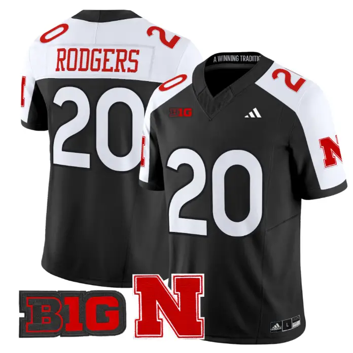 Johnny Rodgers Jersey #20 Nebraska Cornhuskers 2026 Vapor Stitched