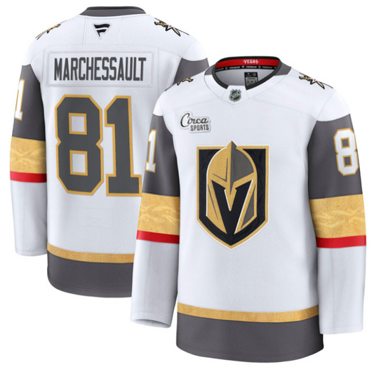 Jonathan Marchessault Jersey #81 Vegas Golden Knights Premium Stitched White