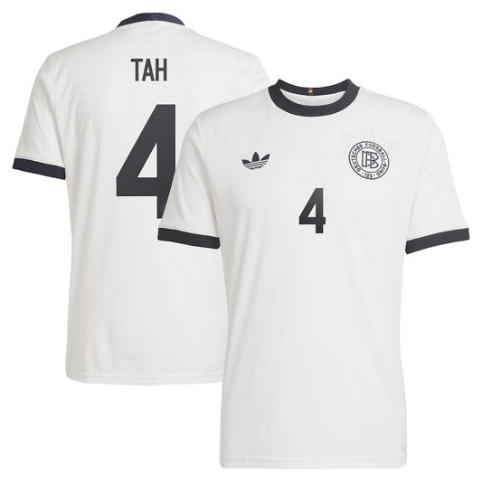 Jonathan Tah 4 Germany National Team 125th Anniversary Men Jersey – White