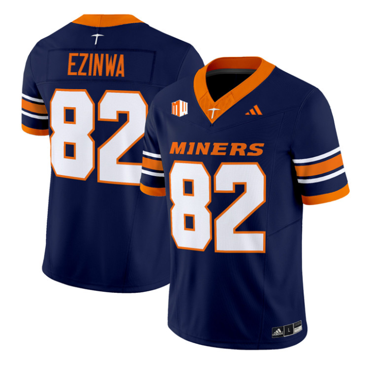 Judah Ezinwa Jersey #82 UTEP Miners 2016 Vapor Limited Stitched