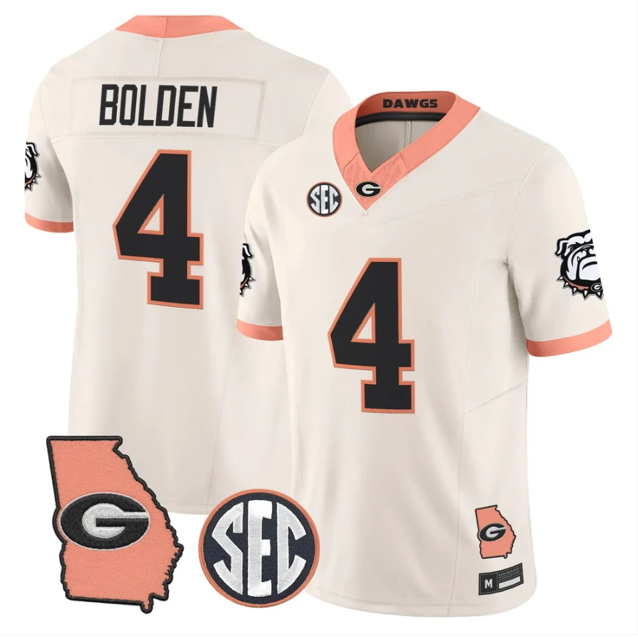KJ Bolden Jersey #4 Georgia Bulldogs 2026 The Big Peach Stitched
