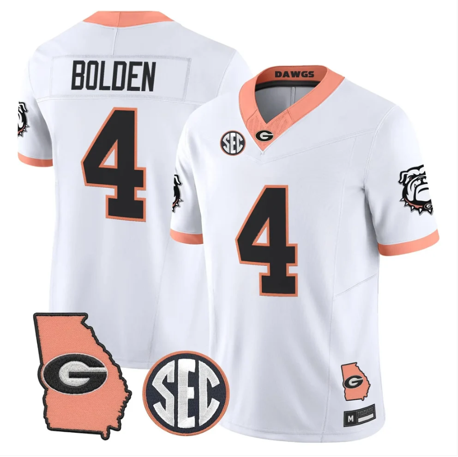 KJ Bolden Jersey #4 Georgia Bulldogs 2026 The Big Peach Stitched