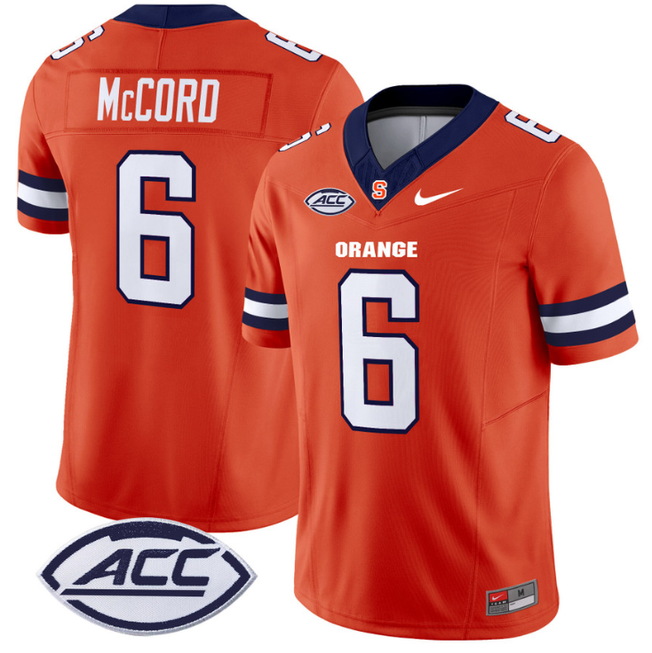 Kyle McCord Jersey #6 Syracuse Orange Vapor Limited College Football  Orange