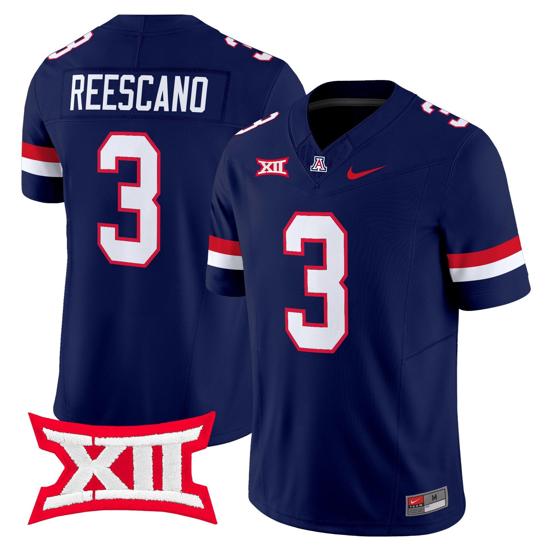 Kedrick Reescano Jersey #3 Arizona Wildcats 2025 Limited Stitched Navy