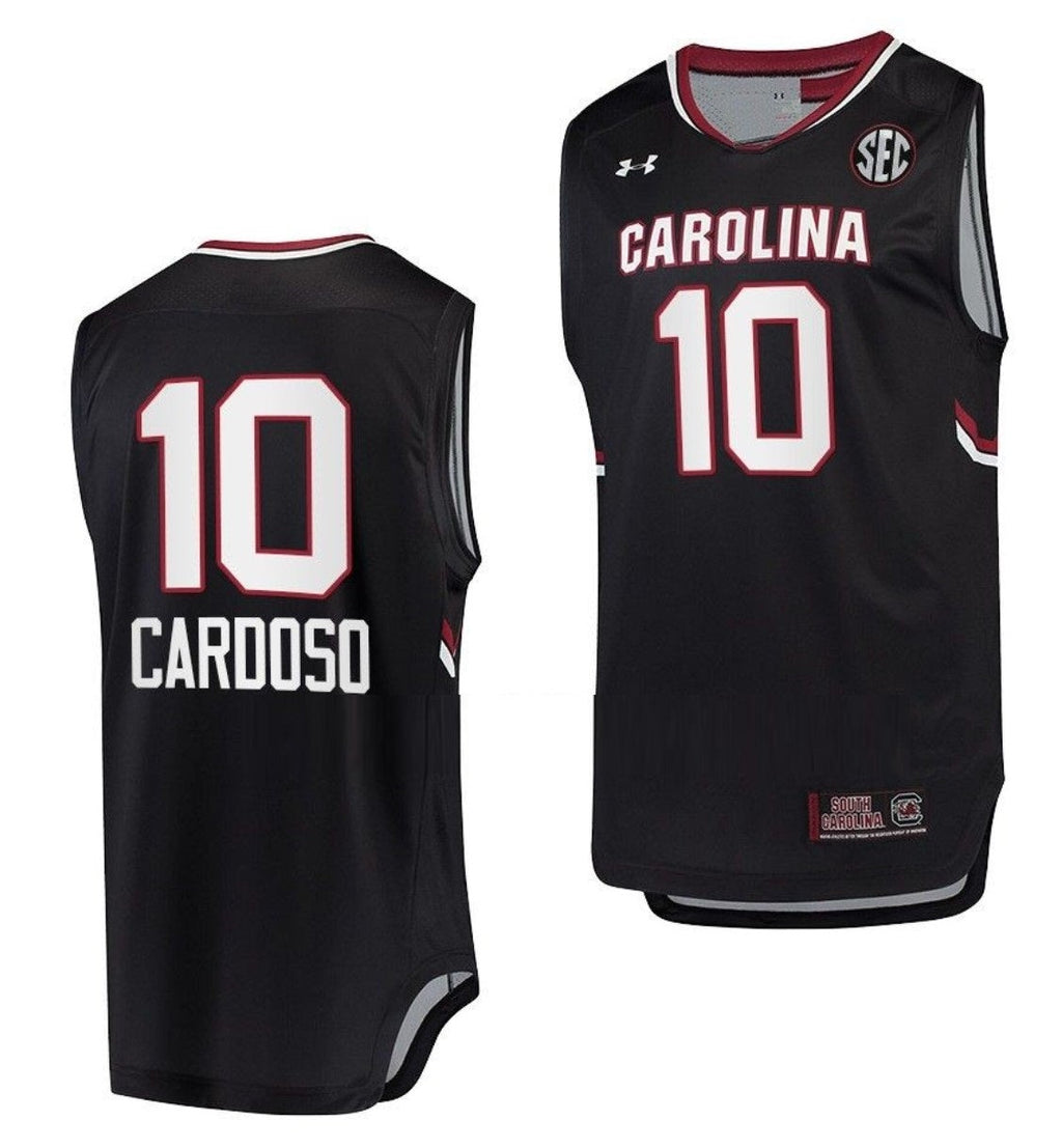 Kamilla Cardoso Jersey South Carolina Gamecocks Jersey College Basketball Black #10