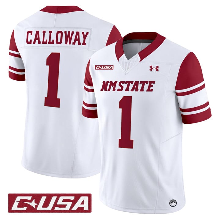 Kadarius Calloway Jersey #1 New Mexico State Aggies 2025 Stitched
