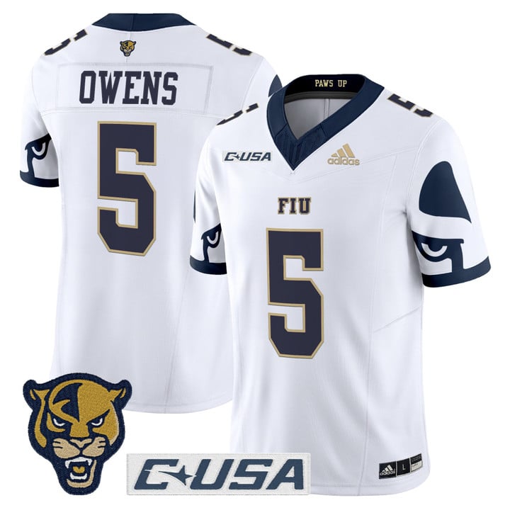 Kejon Owens Jersey #5 Florida International Panthers 2025 Stitched